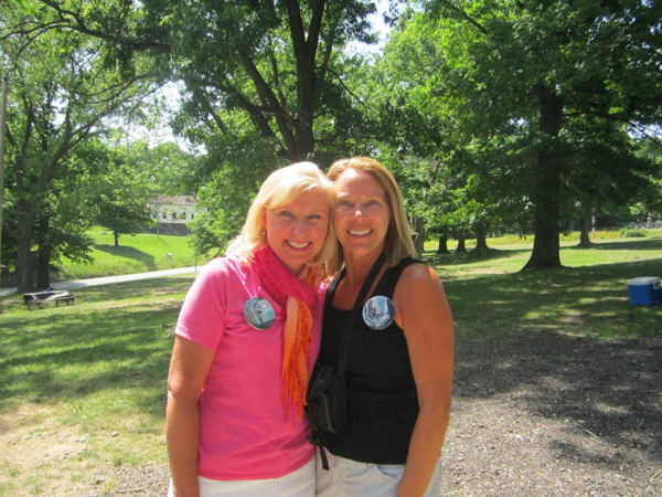 Sandy Babyak (Jurksaitis) and Jan Walker (Kramer)