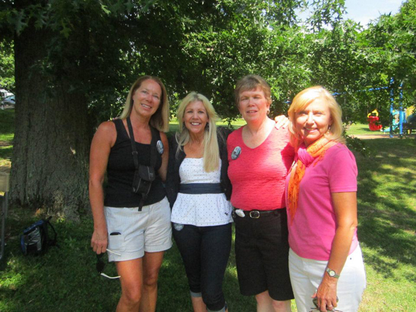 Jan Walker (Kramer),Sherrie Mercuri (Grable), Karen McCutcheon (Krouse) and Sandy Babyak (Jurksaitis)