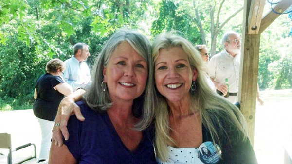 Amy Jackson (Glavan) and Sherrie Mercuri (Grable)